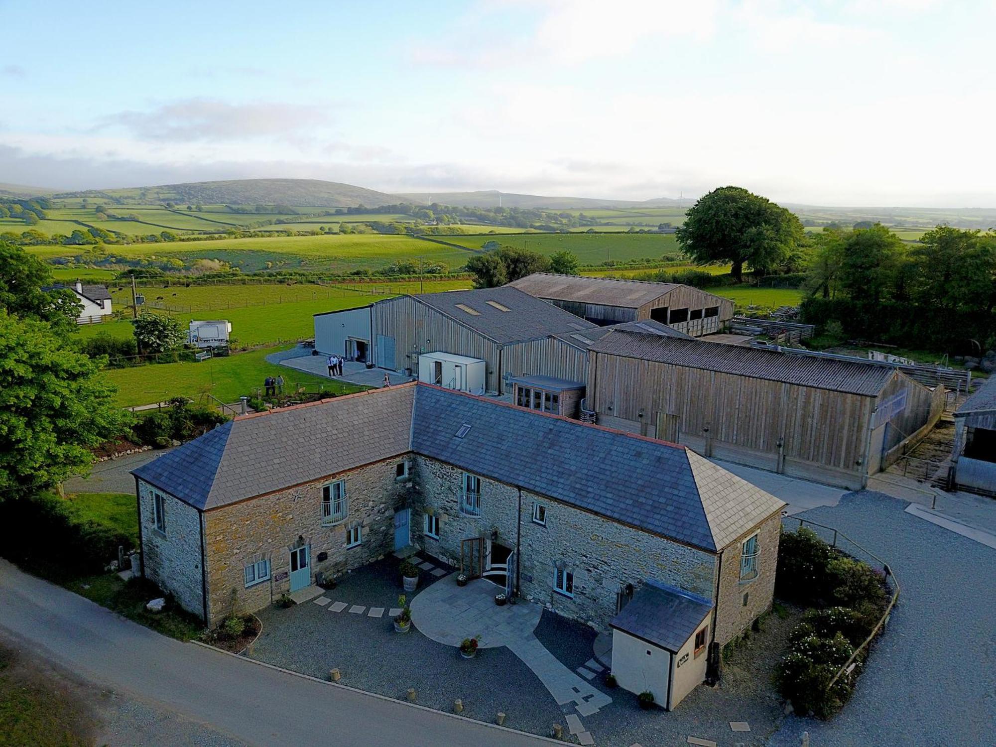 Ferienwohnung Rosehip Barn Launceston Exterior foto