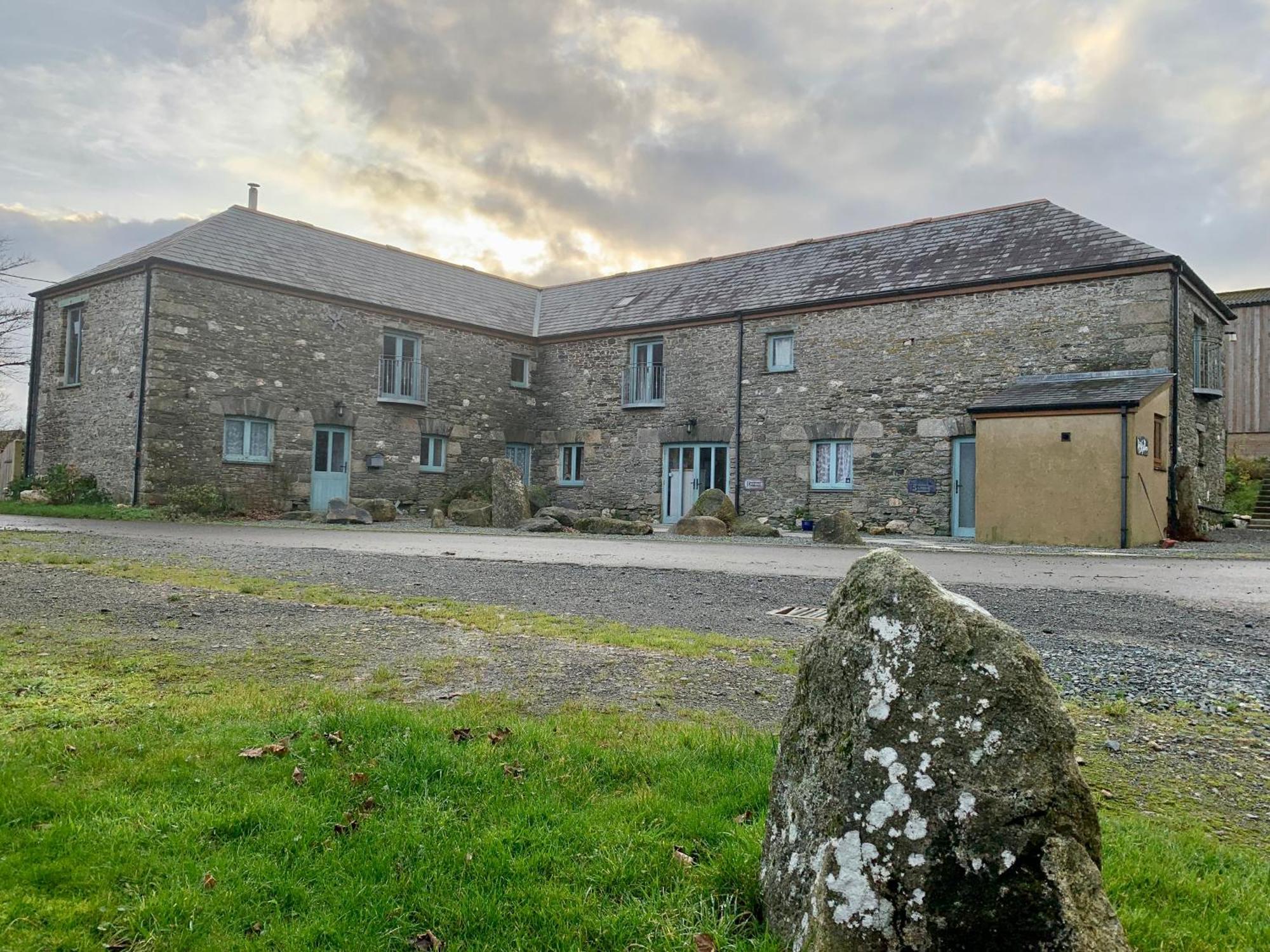 Ferienwohnung Rosehip Barn Launceston Exterior foto